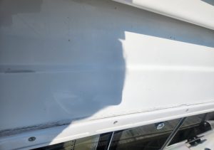 Caulk before
